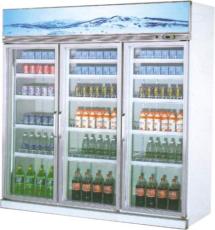 不锈钢玻璃门展示柜 饮料柜 茶叶展示柜