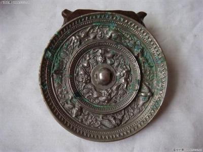 古代海兽葡萄镜照片及收藏投资