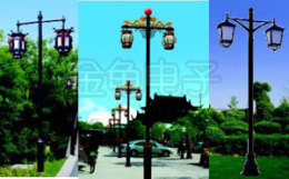 校园庭院灯安装-校园路灯 学校景观灯选晟洋