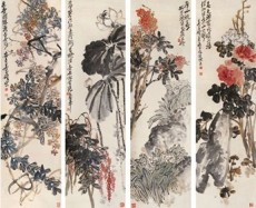 吴昌硕字画为什么价格那么高