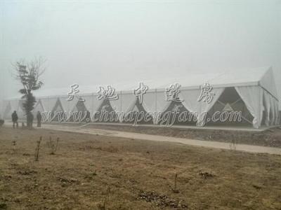 临时仓库帐篷 物流周转仓帐篷