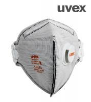 UVEX3220折叠式阀门活性炭口罩 劳保口罩