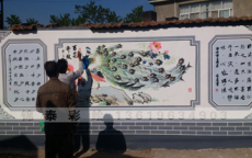 云南计划生育彩绘墙体 计生宣传画制作
