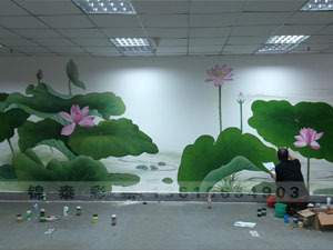 云南计划生育彩绘墙体 计生宣传画制作