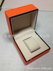 创意收表盒朱色皮革手表木盒新款高档手表盒