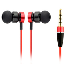 供应联创M9带麦耳机入耳式线控运动新款耳机