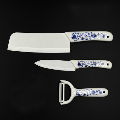 淄博陶瓷刀 齐辉三件套 水果刀全套厨房刀具