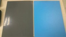 苏州供应环保包装材料1mm蓝色白色pp发泡板