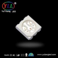 供应LED晶元封装5050黄光高品质贴片灯珠