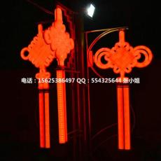 路灯杆LED中国结灯 亚克力防水LED中国结