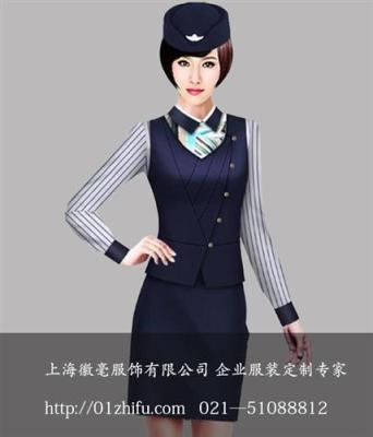 空姐服装订做*上海航空服定做